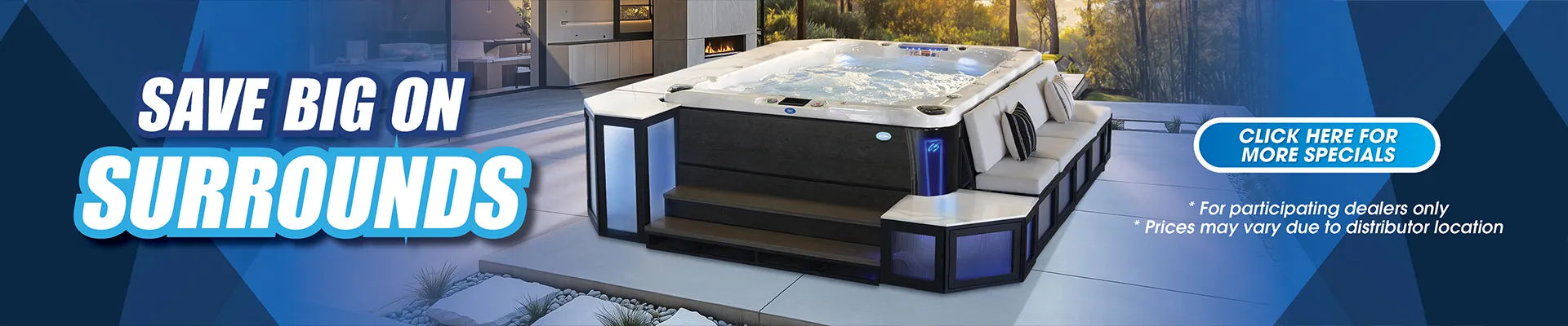 Calspas hot tub being used in a family setting - Jonesboro