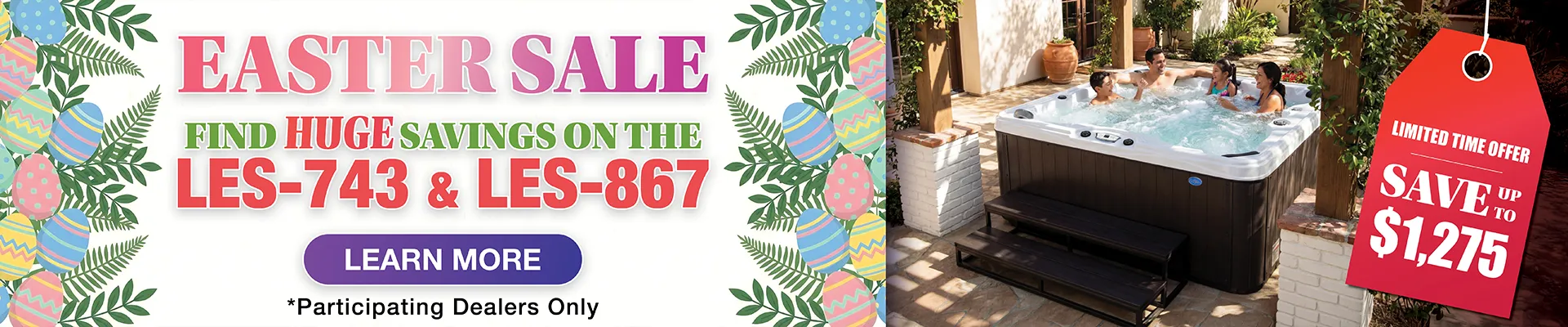 Calspas hot tub being used in a family setting - Jonesboro