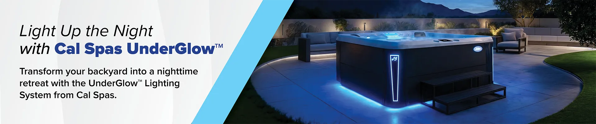 Calspas hot tub being used in a family setting - Jonesboro